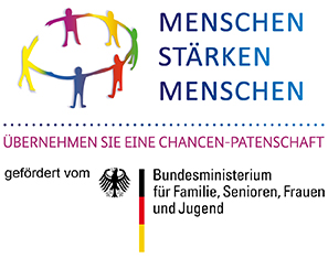 Menschen stärken Menschen - gefördert vom Bundesministerium für Familie, Senioren, Frauen und Jugend