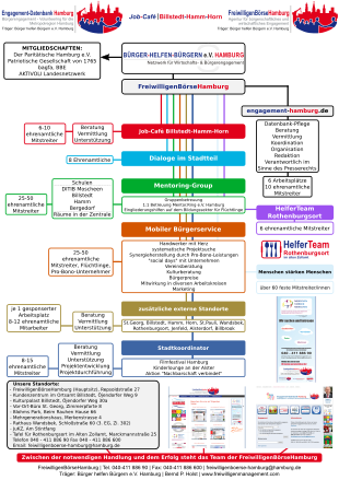 FreiwilligenBörseHamburg Organigramm